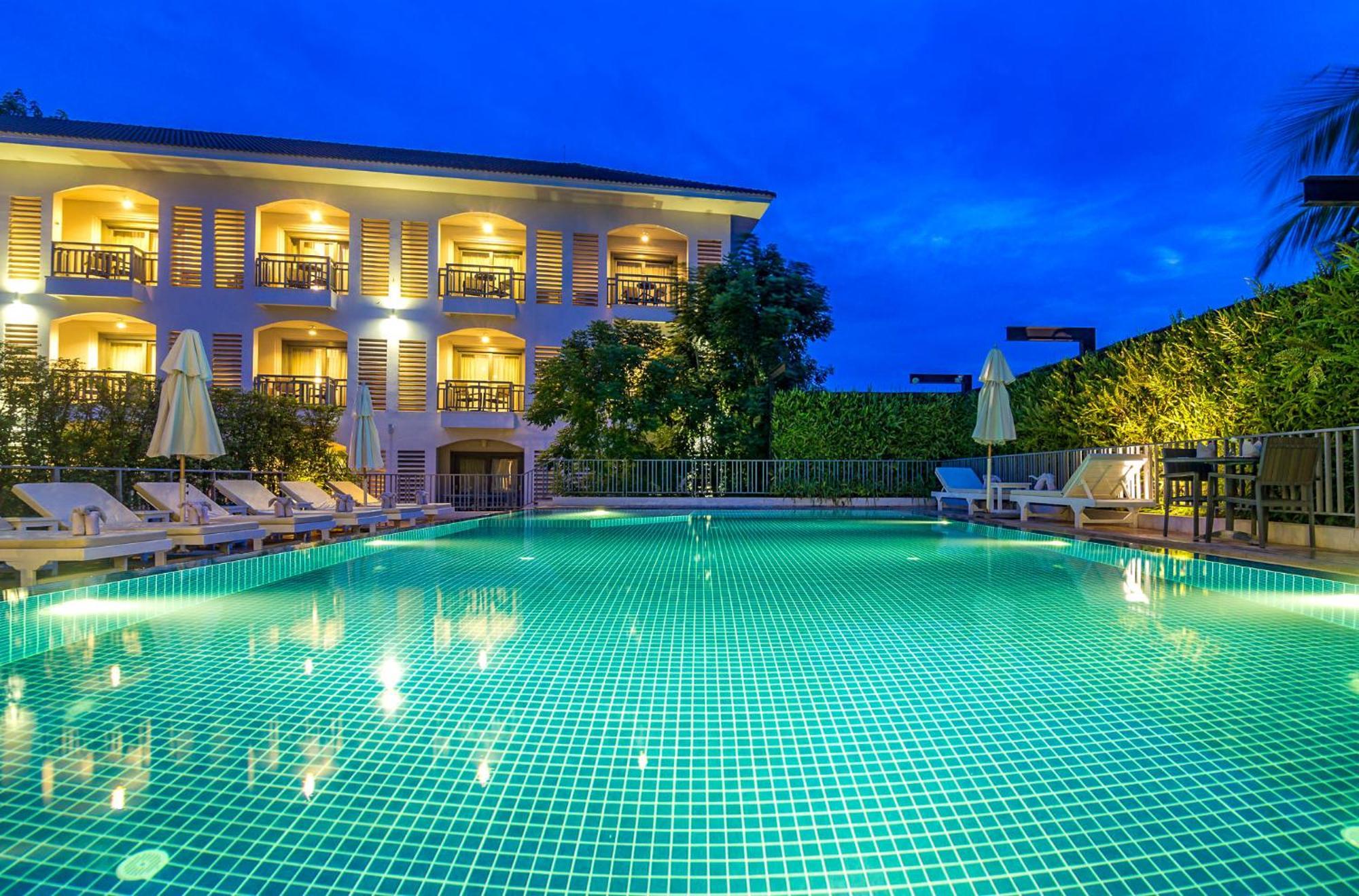Damrei Residence & Spa Siem Reap Bagian luar foto