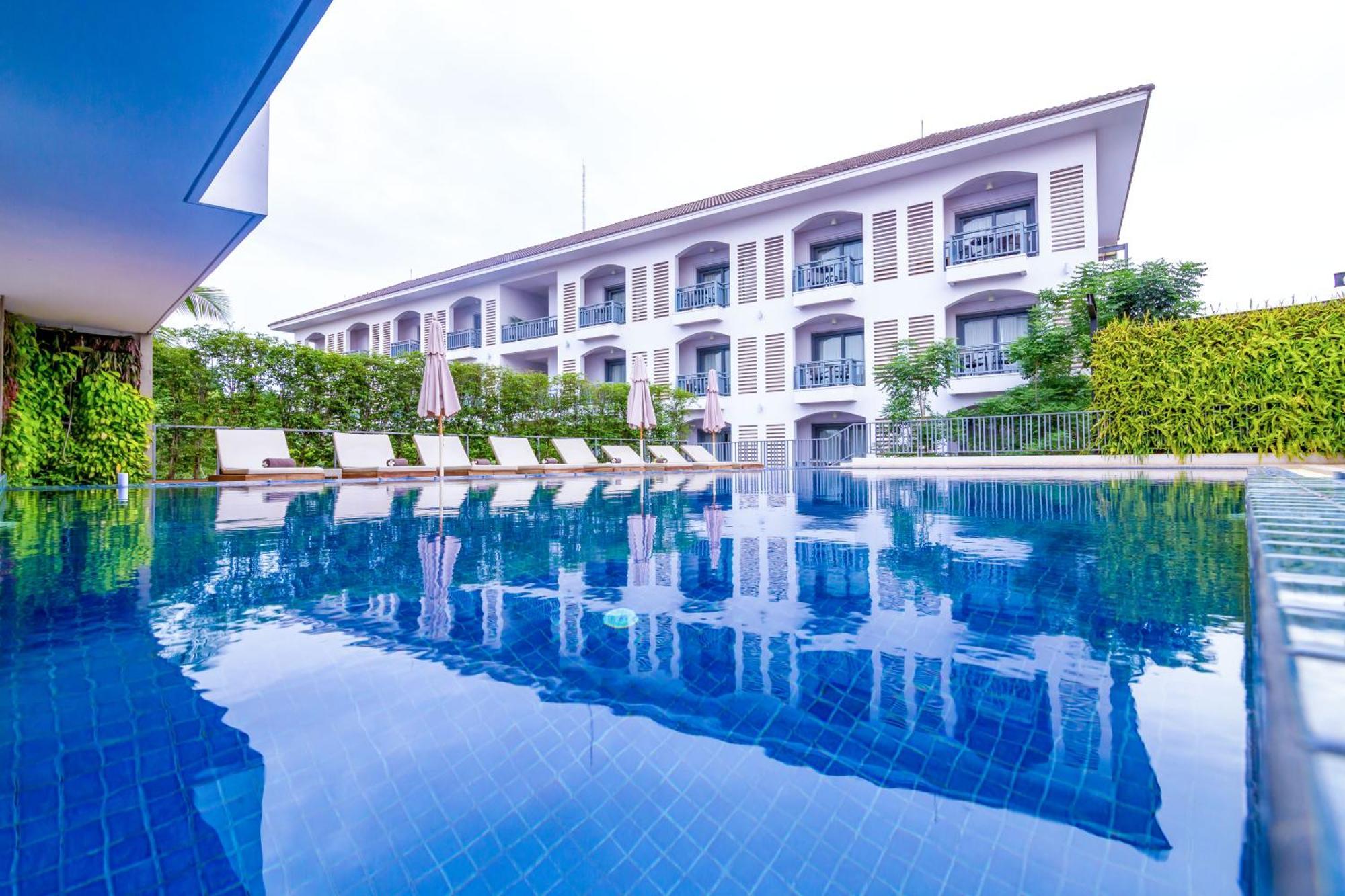 Damrei Residence & Spa Siem Reap Bagian luar foto