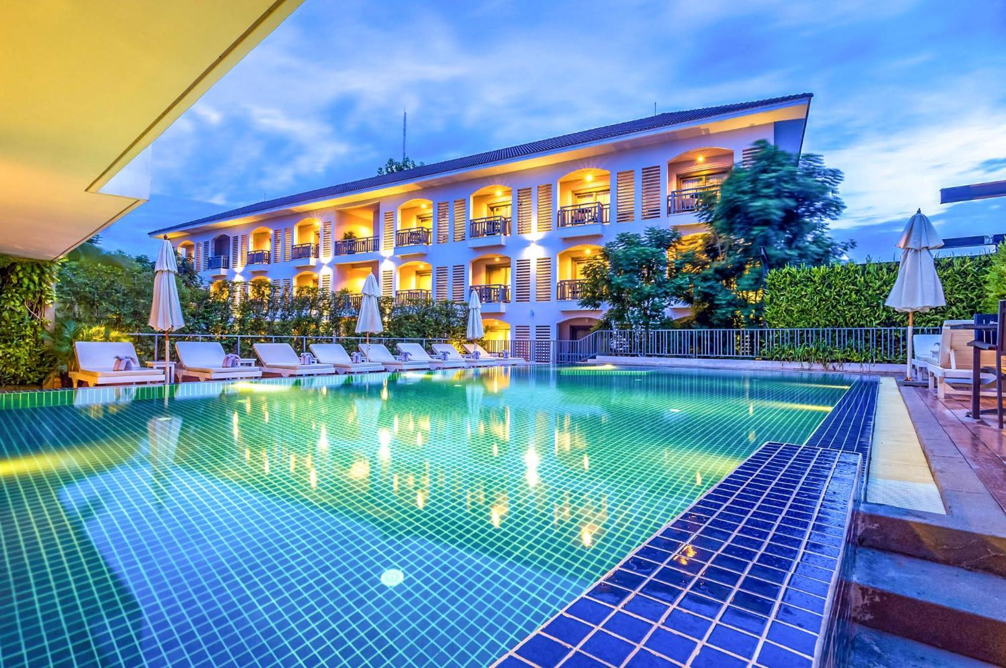 Damrei Residence & Spa Siem Reap Bagian luar foto