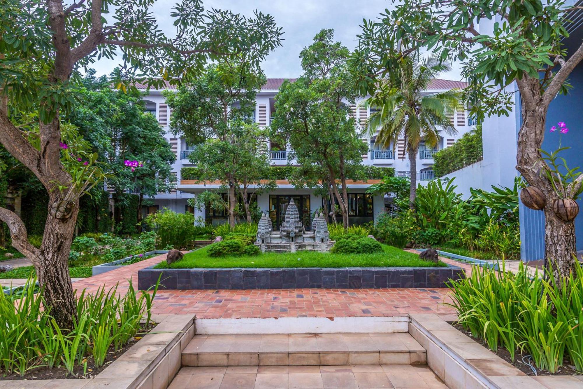 Damrei Residence & Spa Siem Reap Bagian luar foto