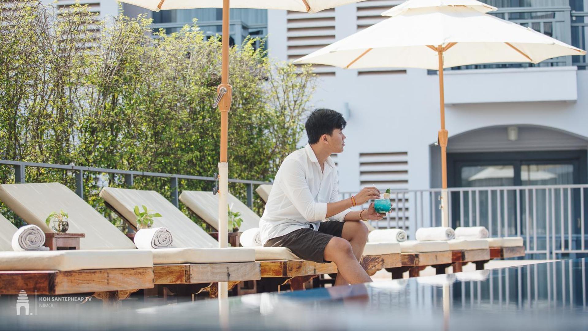 Damrei Residence & Spa Siem Reap Bagian luar foto