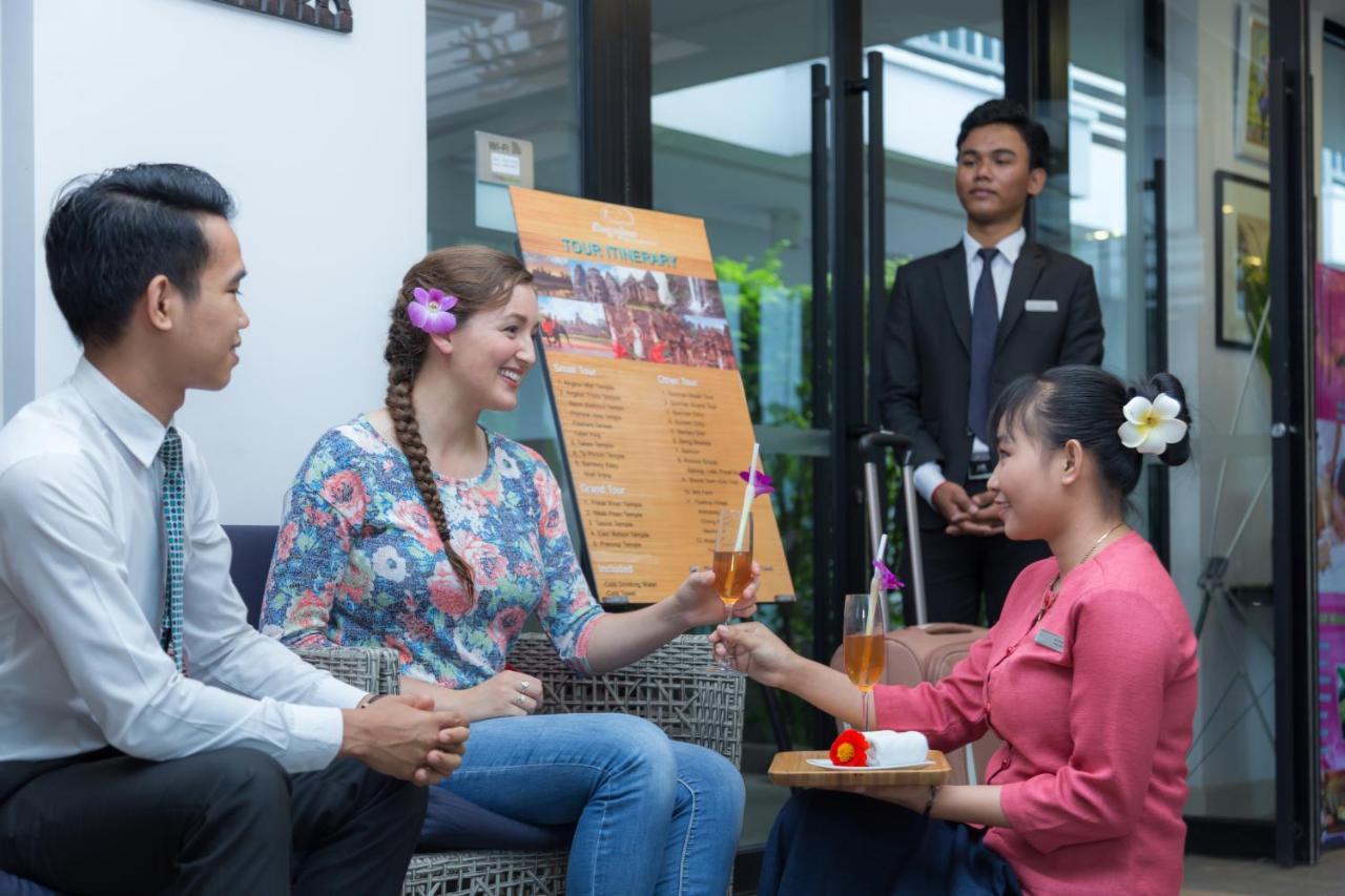 Damrei Residence & Spa Siem Reap Bagian luar foto